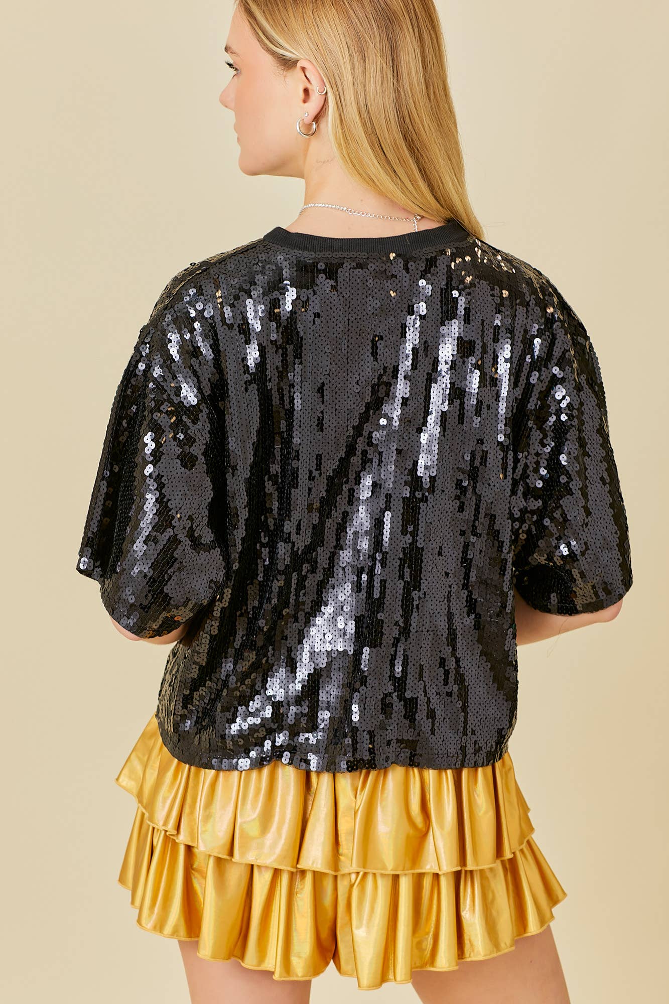 Game Day Sequin Top